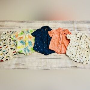 The Children’s Place / Old Navy - 5 Toddler Button Down Shirt Bundle - Size 2T